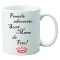 Cana alba personalizata &quot;Femeile adevarate sunt mame de fete!&quot;, INOVATIX&reg;. 330ml