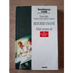 Resurse umane- Elaine Adkin, Gordon Jones