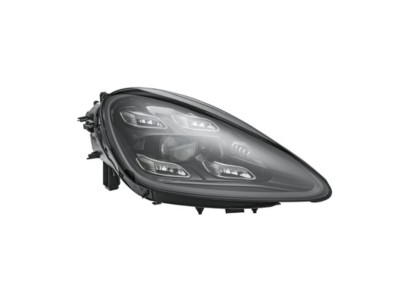 Far Porsche Cayenne (9ya), 10.2017-, montare fata, dreapta, cu functie mascare faruri faza lunga; Tip=PDLS +; LED; electric; fara modul LED; LED, HEL foto