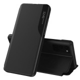 Husa Samsung Galaxy S20 Eco Leather View flip tip carte, negru