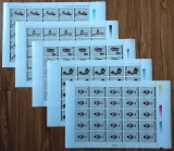 Cumpara ieftin ✅RO 1992 ,LP 1277, &quot;Portelan romanesc&quot; serie in coli de 25 , MNH, Regi, Nestampilat