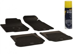 Set Covorase Auto Cauciuc Umbrella Pentru Volkswagen Golf IV, Bora(1997-2002), New Beetle (1998-2002) + Spray Curatitor Bord Antistatic Cu Spuma Activ