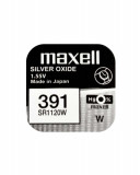 Baterie ceas Maxell SR1120W V391 AG8 1.55V, oxid de argint, 10buc/cutie