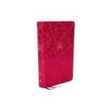 Nkjv, Reference Bible, Personal Size Large Print, Leathersoft, Pink, Red Letter Edition, Comfort Print: Holy Bible, New King James Version