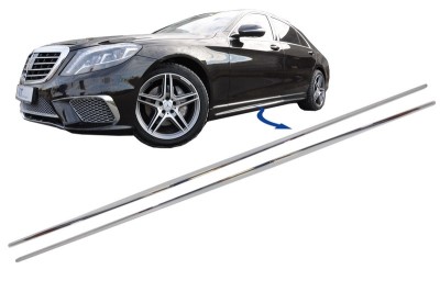 Ornamente Crom Praguri Laterale Mercedes S-Class W222 (2013-2020) S65 S63 Design Performance AutoTuning foto