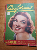 Revista confidences (secrete) 10 martie 1939 -limba franceza,moda,machiaj,retete