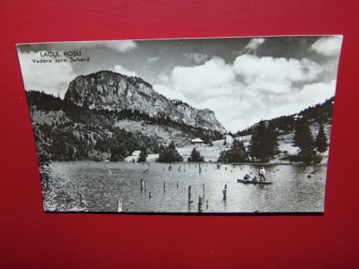 C.P. LACUL ROSU -VEDERE SPRE SUHARD -CIRCULATA foto