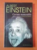 ALBERT EINSTEIN, CUVINTE MEMORABILE , 2012
