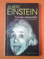 ALBERT EINSTEIN, CUVINTE MEMORABILE , 2012