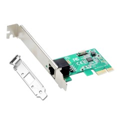 Placa Retea Gigabit Ethernet, Active GX1, internet 10/100/1000M, PCI-e, 1Gb, low profile bracket, chip rtl8111c