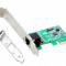 Placa Retea Gigabit Ethernet, Active, internet 10/100/1000M, PCI-e, 1Gb, chip rtl8168e, low profile bracket inclus
