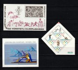 Polonia, 1964 - 1980 | Mic Lot Coliţe - Jocuri Olimpice - Olimpiadă | MNH | aph, Sport, Stampilat