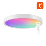 Plafoniera cu LED Gosund LB12, RGB+CW, 30cm, 24W,1920lm, Telecomanda, control aplicatie