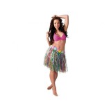 Fusta hawaiana, lungime 45 cm, multicolor
