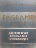 EPIGRAME ALESE. ANTOLOGIA EPIGRAMEI ROMANESTI-ANTOLOGIE DE GIUSEPPE NAVARRA-125303
