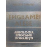 EPIGRAME ALESE. ANTOLOGIA EPIGRAMEI ROMANESTI-ANTOLOGIE DE GIUSEPPE NAVARRA-125303