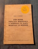 Stiri despre popularea romaneasca a Dobrogei in harti medievale Const Giurescu