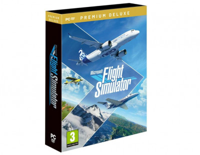 Microsoft Flight Simulator 2020 - Premium Deluxe Cutie si DVD-uri, Nu include cheia pentru joc - RESIGILAT foto