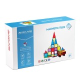 Set de constructie magnetic 3D - 46 piese, MAGPLAYER