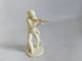 bnk jc Figurine de plastic - Manurba - cowboy cu pusca - alb