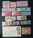 INDIA, clasic lot, fiscale,stampilate