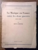 Rene Dumesnil - La musique en France entre le deux guerres [1946]