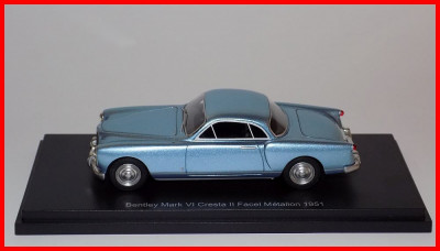 Macheta BENTLEY Mark VI Cresta II Facel Metallon 1951 (scara 1/43) BOS foto