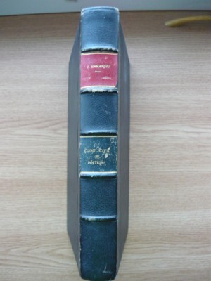 C. HAMANGIU / N. GEORGEAN - CODUL CIVIL ADNOTAT - volumul IV ( VIII ) foto