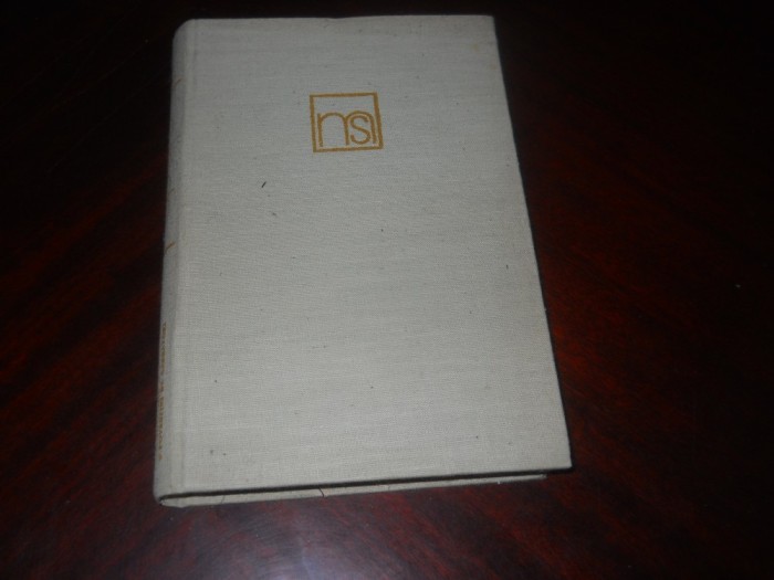 MIHAIL SADOVEANU - OPERE VOL.3, Ed. critica Cornel Simionescu, 1986. Ed. Minerva