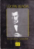 AS % - LOT 3 CARTI LUCIAN BLAGA - DIN ACTIVITATEA DIPLOMATICA, 3 volume