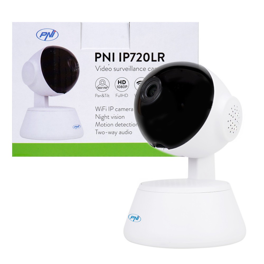 Resigilat : Camera supraveghere video PNI IP720LR 1080P 2 MP cu IP P2P PTZ  wireles | Okazii.ro