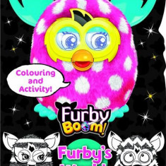Furby Boom Colouring Book Furby's World | Hasbro