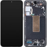 Cumpara ieftin Display cu Touchscreen Samsung Galaxy S23+ S916, cu Rama, Negru (Phantom Black), Service Pack GH82-30476A