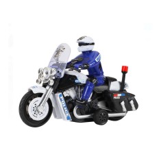Vehicul jucarie motocicleta de politie cu sofer