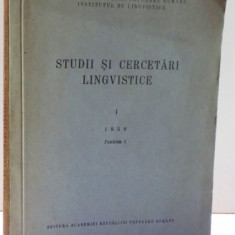 STUDII SI CERCETARI LINGVISTICE , VOL I , FASCICULA 2 , 1950