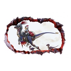 Sticker decorativ cu Dinozauri, 85 cm, 4260ST-1