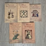 Quinta Essentia Pachet Valoric, Set 5 cărți Toma de Aquino, Cornelius Agrippa, Nicolas Flamel, Rosarium Philosophorum