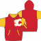 Calgary Flames hanorac cu glugă pentru copii Faceoff Colorblocked Fleece Full-Zip - Dětsk&eacute; L (13 - 14 let)