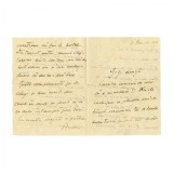 Radu Cuțarida, scrisoare adresată lui George Elefterescu, 1924
