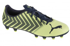 Pantofi de fotbal Puma Tacto II Jr FG/AG 106704-06 galben foto