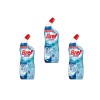 Pachet 3 X Solutie lichid Wc Bref Power Ocean 700ml