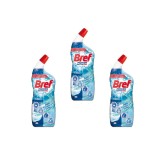 Pachet 3 X Solutie lichid Wc Bref Power Ocean 700ml