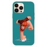 Husa compatibila cu Apple iPhone 12 Pro Max, Viceversa, model Ralph from Ralph break the internet, Silicon, TPU, Transparent, Carcasa