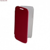 Husa Smart Trans Rosu Samsung Galaxy S4 I9500/I9505, Protectie Premium, Acces facil
