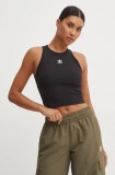 Adidas Originals top Essential femei, culoarea negru, IW5736