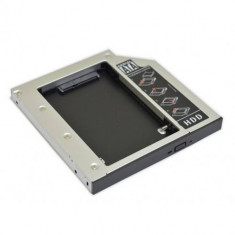 Rack adaptor slim dvd SATA caddy la 2.5" SATA hdd/SSD 9.5mm