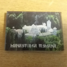 M3 C3 - Magnet frigider - tematica turism - Manastirea Tismana - Romania 13