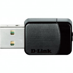 ADAPTOR RETEA D-LINK AC600 extern wireless 2.4 GHz | 5 GHz USB 2.0 port 433 Mbps antena interna x 1 &amp;amp;quot;DWA-171&amp;amp;quot; foto