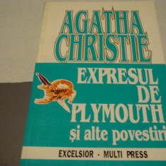 Agatha Christie - Expresul de Plymouth - povestiri- Excelsior Multi Press 1993
