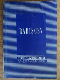 A. N. Radiscev - Texte filozofice alese